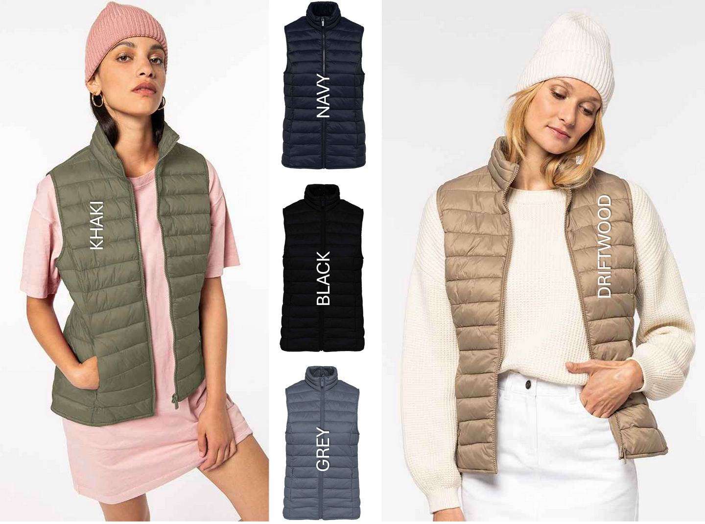 Embroidered Pawtrait Ladies Fit LW Gilet